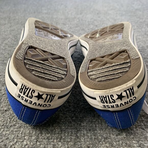 Converse All Stars Low Top Blue Canvas Shoes Size Men's Size 8 / Women's Size 10 - Picture 5 of 11